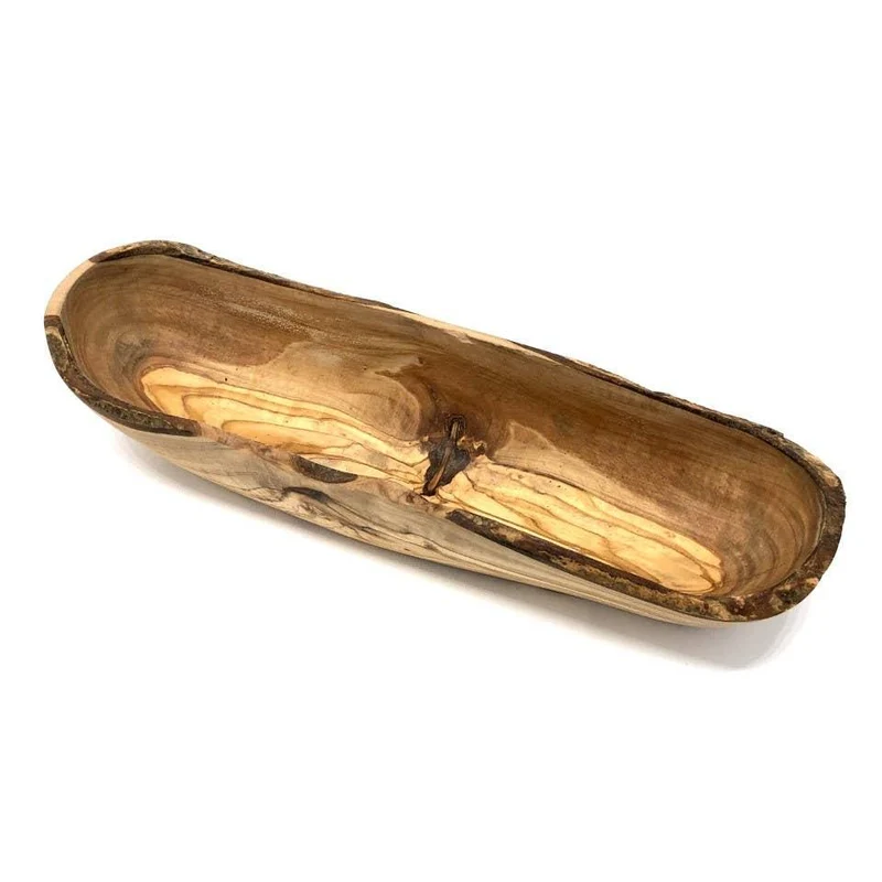 Olivenholz Brotschale kb. 25-34 cm