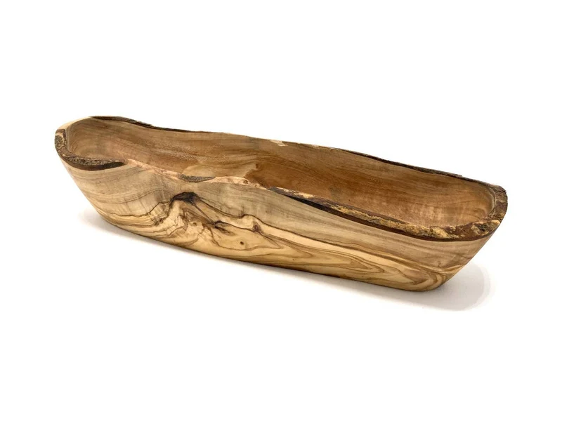 Olivenholz Brotschale kb. 25-34 cm
