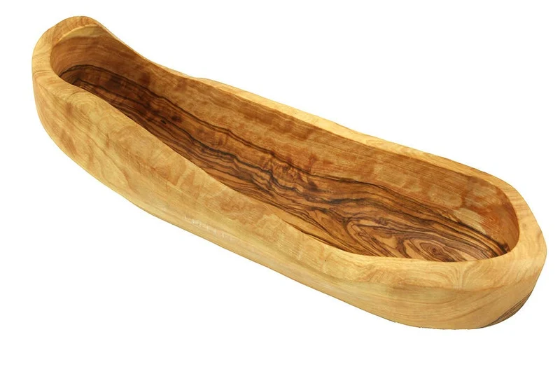 Olivenholz Brotschale kb. 25-34 cm