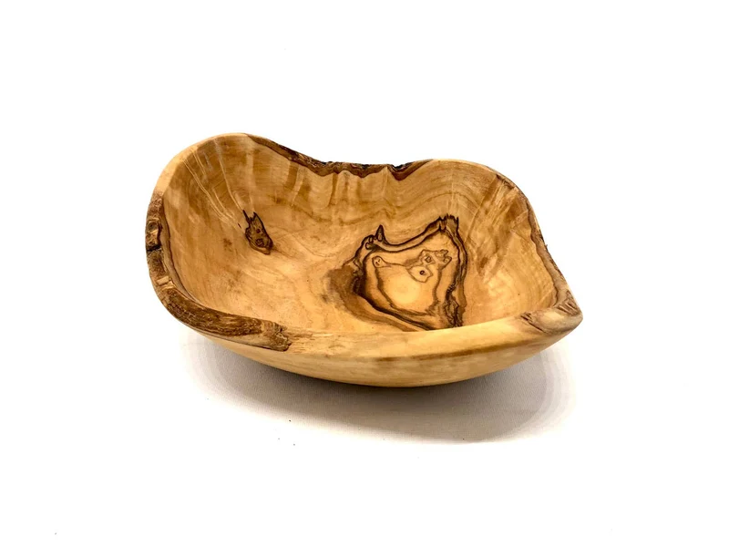 Olivenholz Schale rustikal kb. 12 – 14 cm Olivenholz