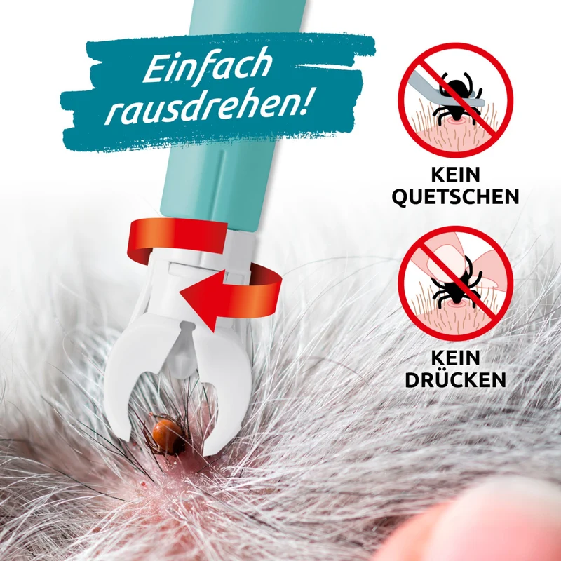 Zeckengreifer TIER (PET)