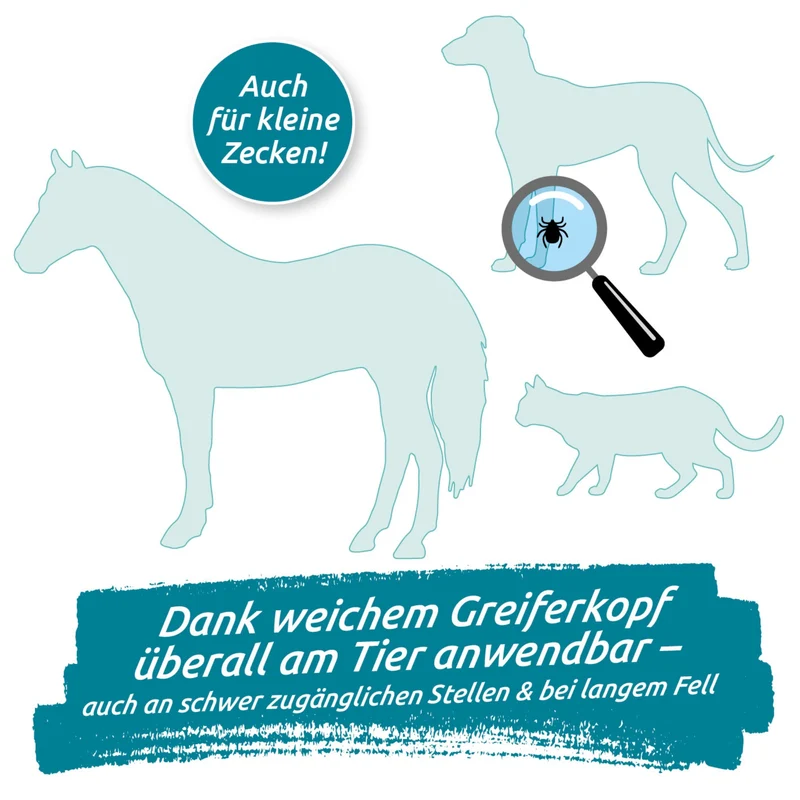 Zeckengreifer TIER (PET)