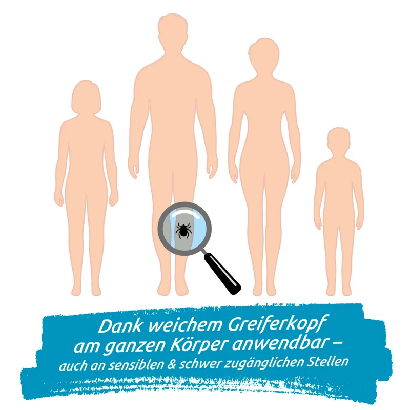 Zeckengreifer MENSCH