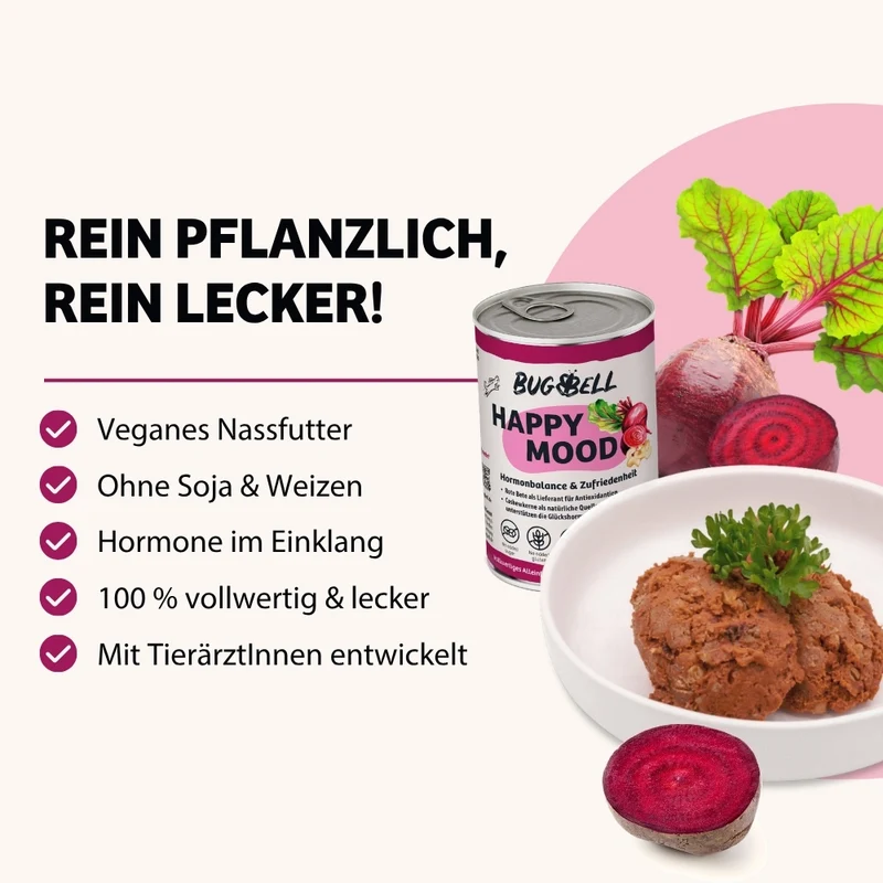 Nassfutter HappyMood - Hormonbalance & Zufriedenheit