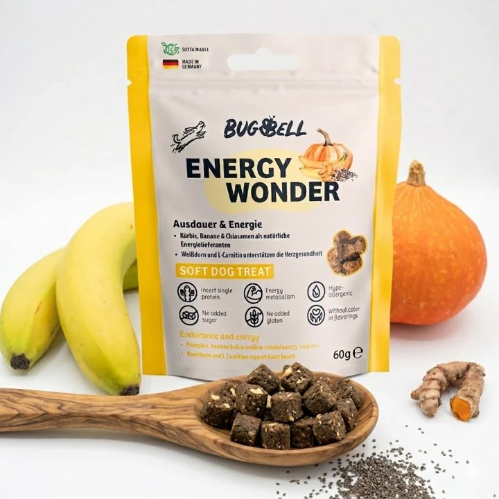 Weiche Hundeleckerli EnergyWonder - Ausdauer & Energie
