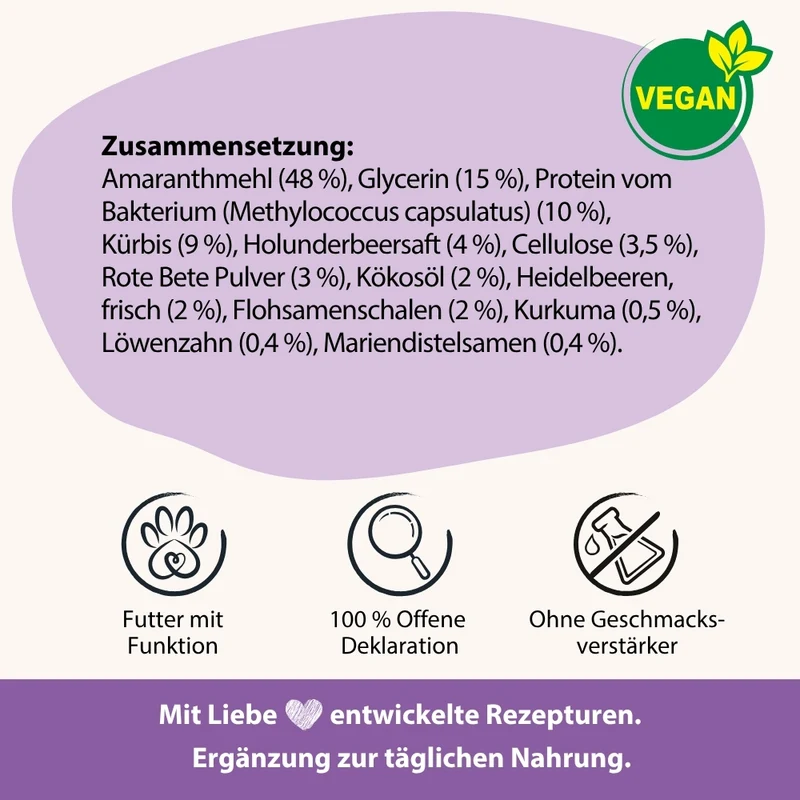 Weiche Hundeleckerli BellyVital - Verdauung & Darmflora