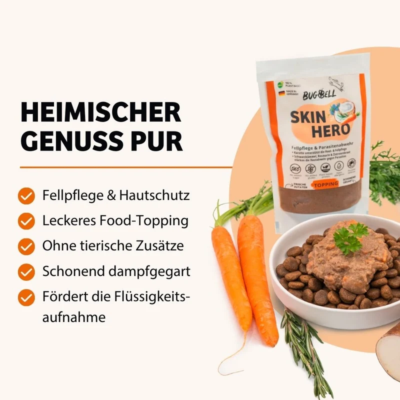 Topping SkinHero - Fellpflege & Parasitenabwehr