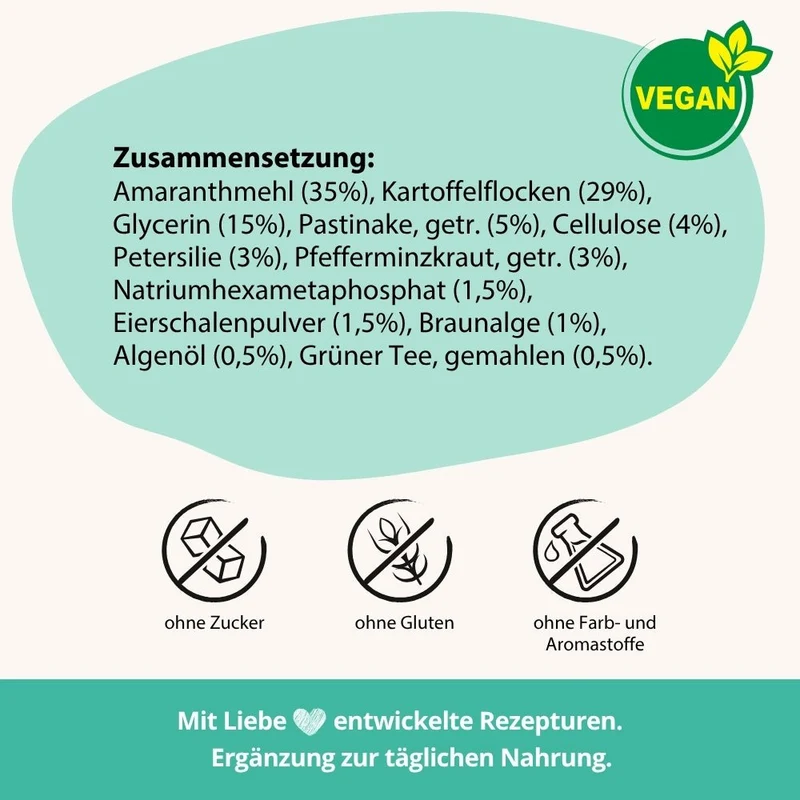 Weiche Hundeleckerli DentalShine - Mundgeruch & Zahnstein
