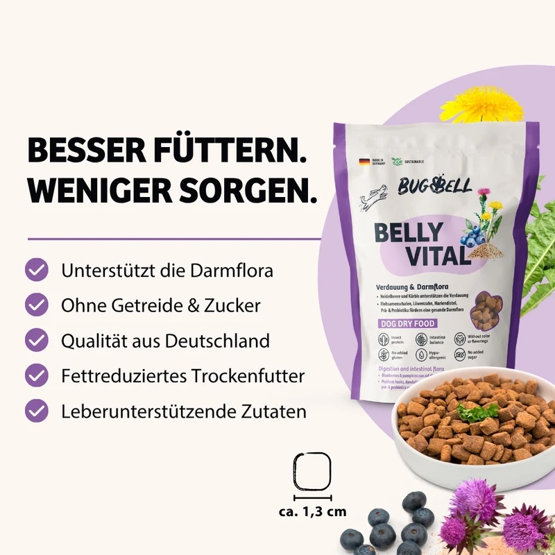 Trockenfutter BellyVital - Verdauung & Darmflora