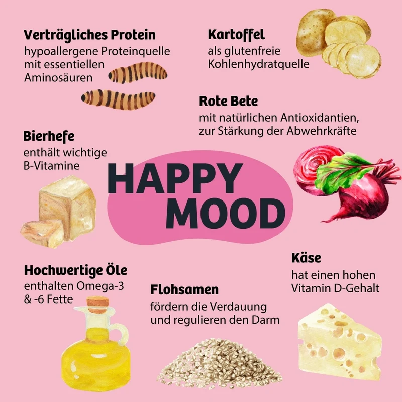 Terrine | Nassfutter zum Anrühren HappyMood - Hormonbalance & Zufriedenheit