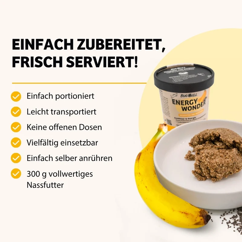 Terrine | Nassfutter zum Anrühren EnergyWonder - Ausdauer & Energie