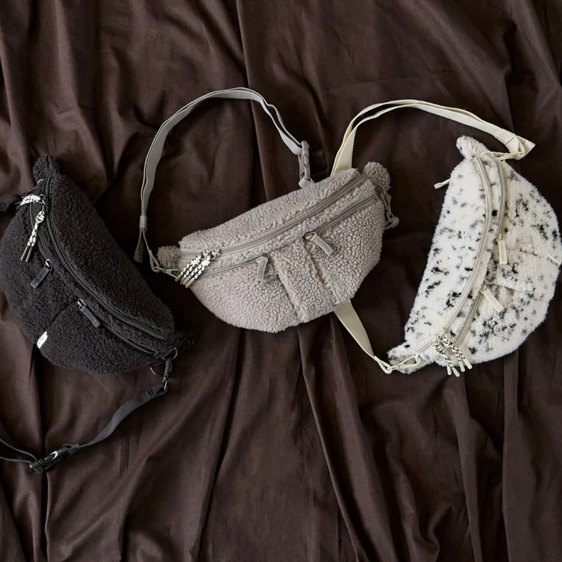 Leckerlibeutel Emma Teddy-Fleece Taupe