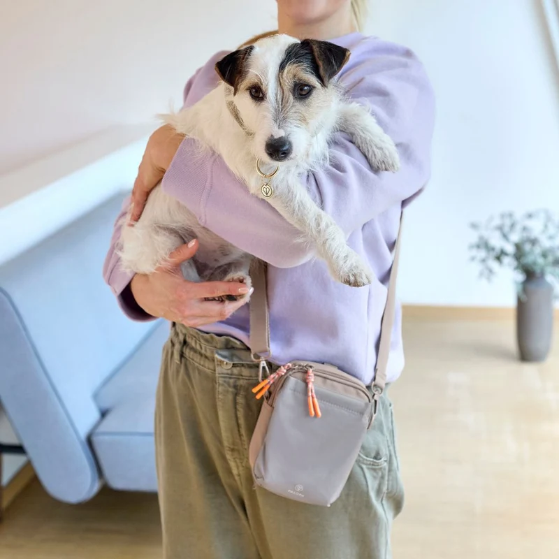 Leckerlibeutel Greta Taupe