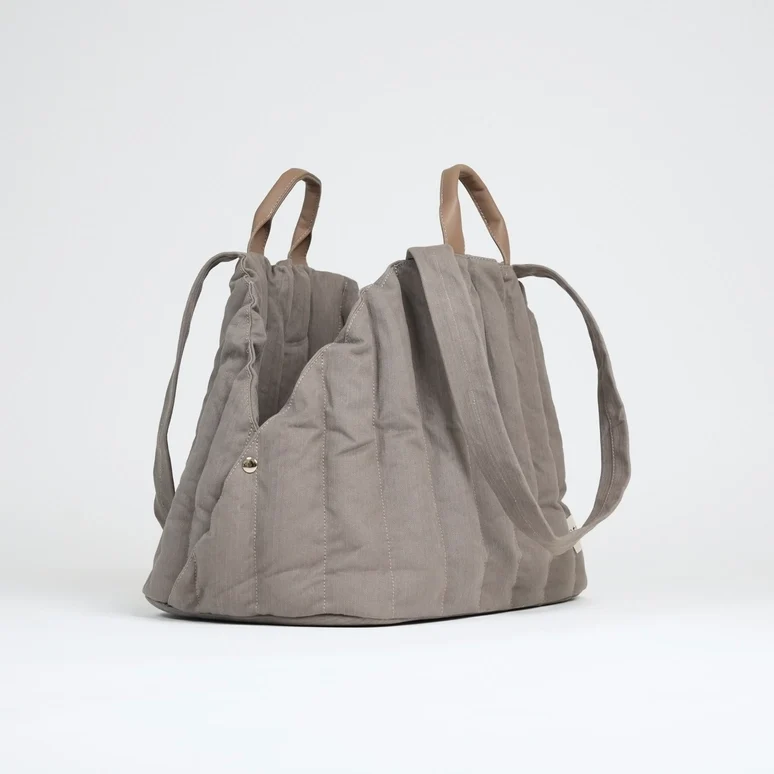 Hundetragetasche Elva Taupe