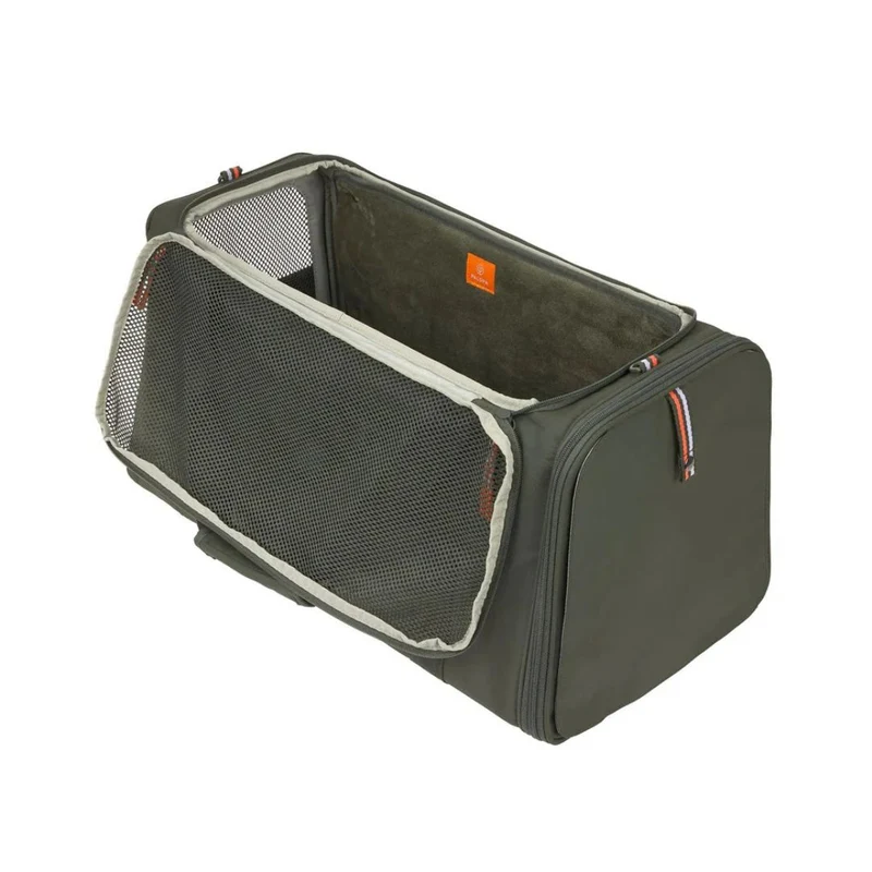 Hundetrage- und Reisetasche Benno Dunkelgrün