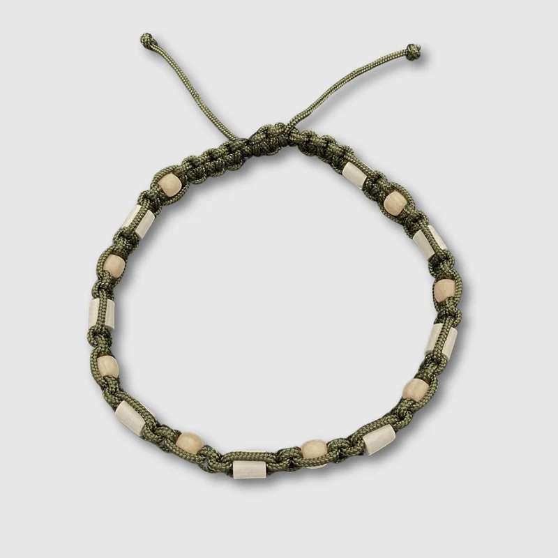 EM-Keramik Halsband Olive
