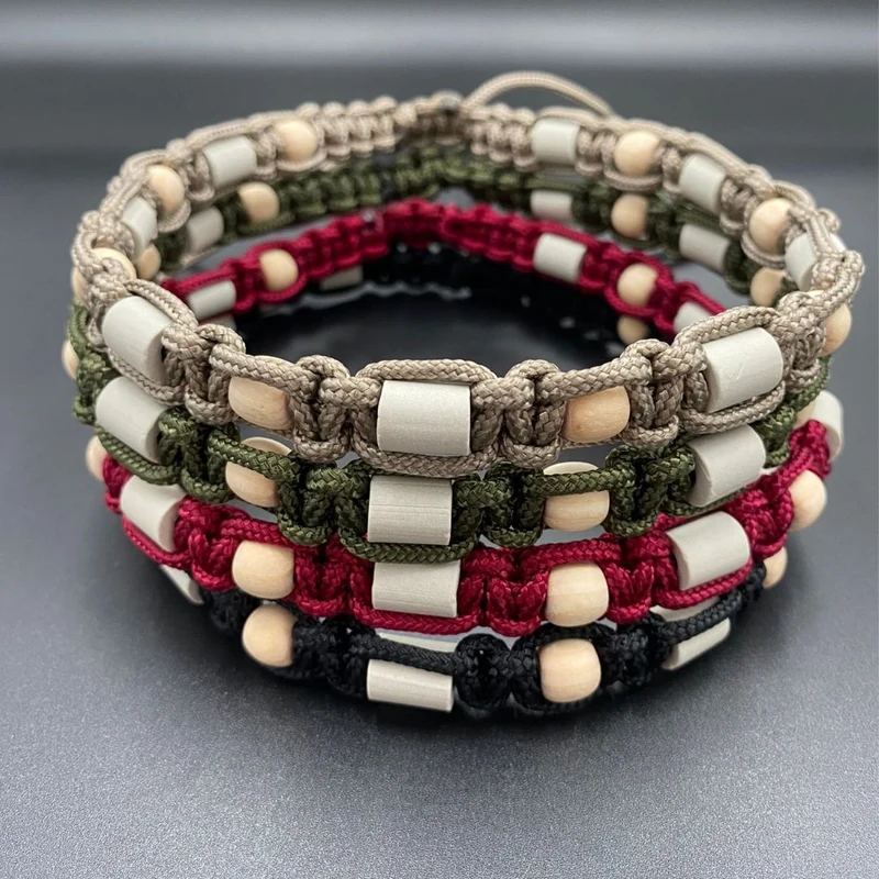 EM-Keramik Halsband Olive