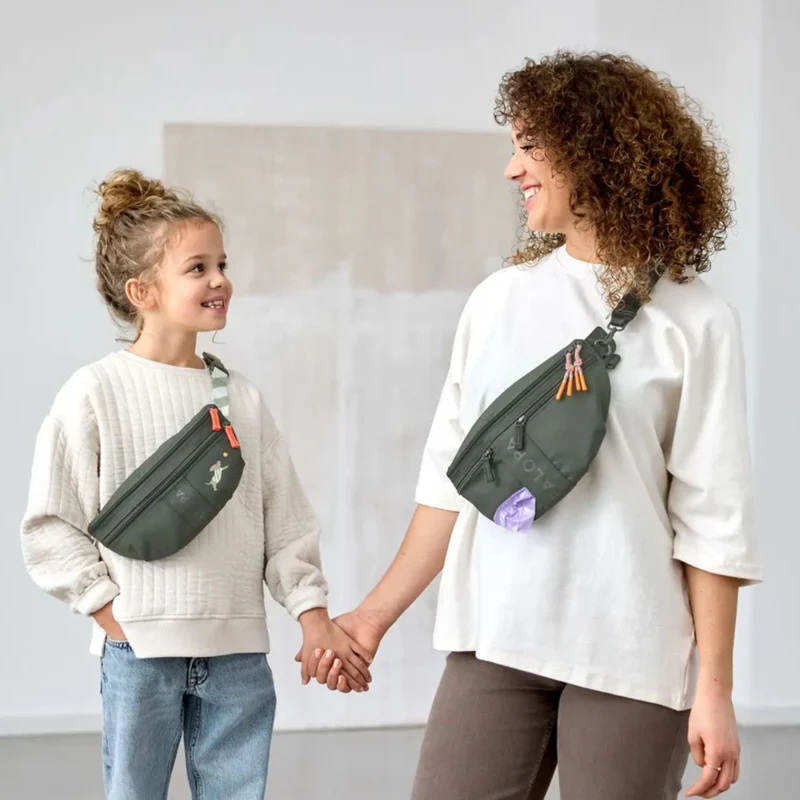 Leckerlibeutel Mini Enja für Kinder Dunkelgrün