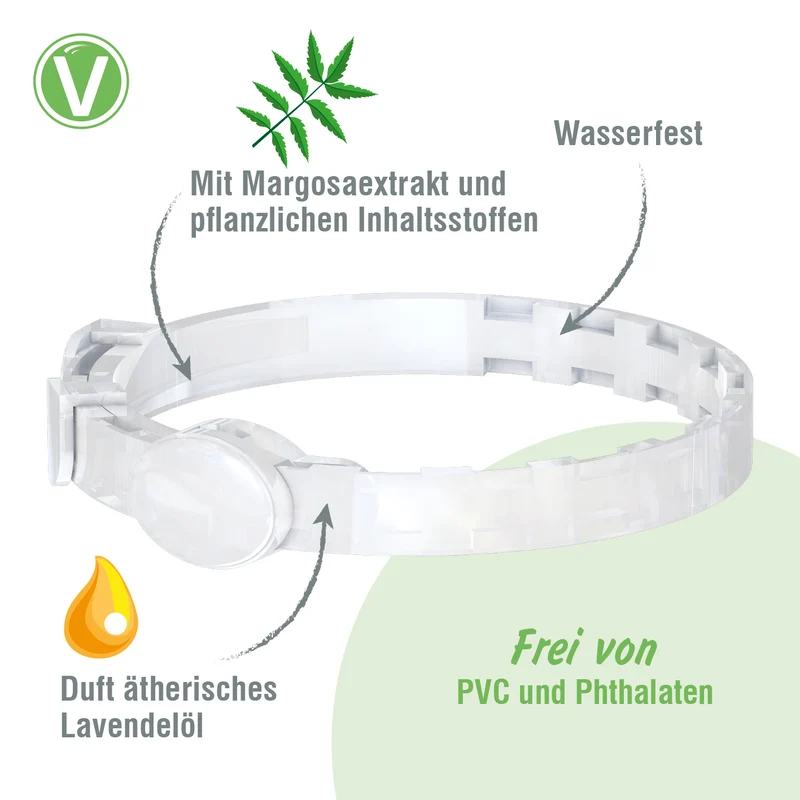 Kokolaurin Zecken- & Floh-Halsband für Katzen