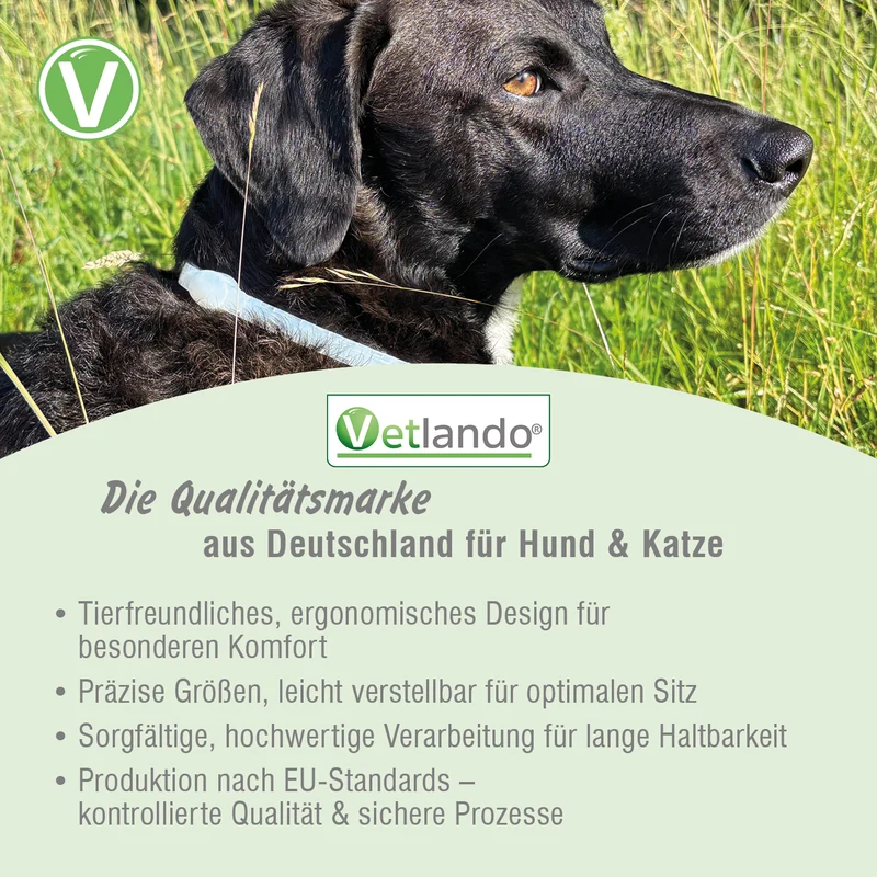Zecken- & Floh-Halsband Kokolaurin für Hunde