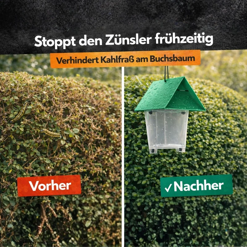 Buchsbaumzünsler Pheromonfalle - Überwachung bis 200 m²