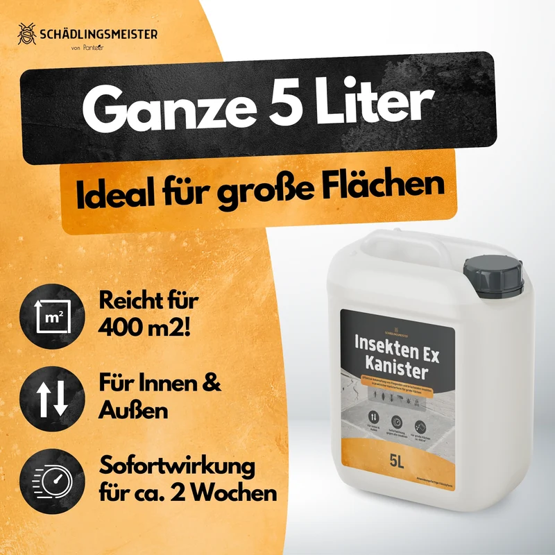 Fliegen/Mücken Insektizid! – Insekten Ex Kanister – 5L – Anwendungsfertig