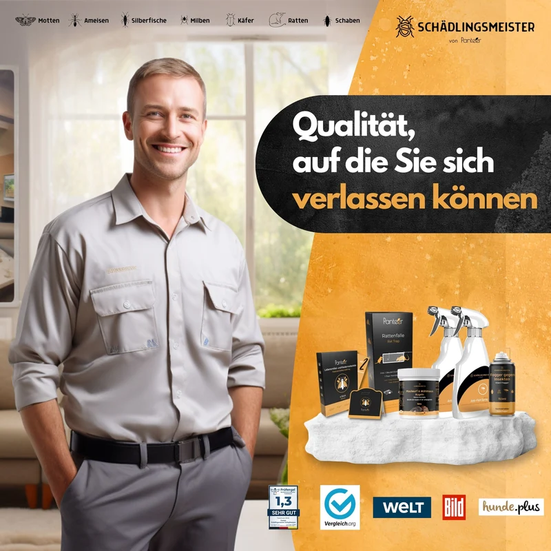 Mottenfalle Lebensmittel - 10 Stück Spar Set (Zur Bedarfskontrolle)