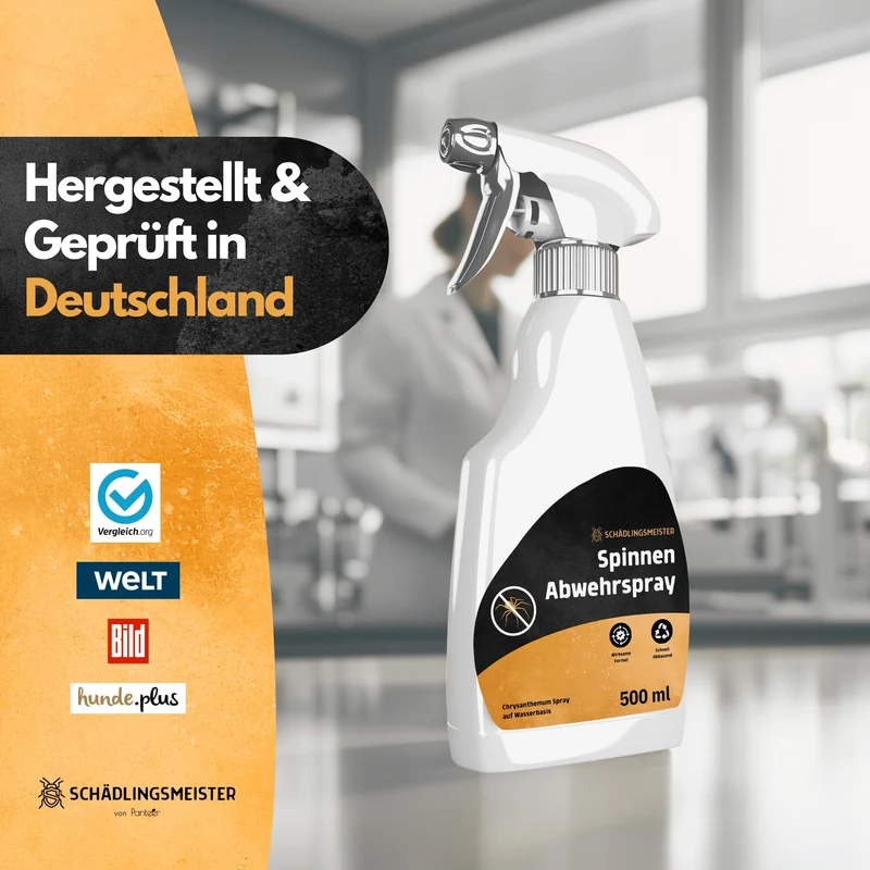Spinnen Abwehrspray - 500 ml - Repellent - Mit Eukalyptus
