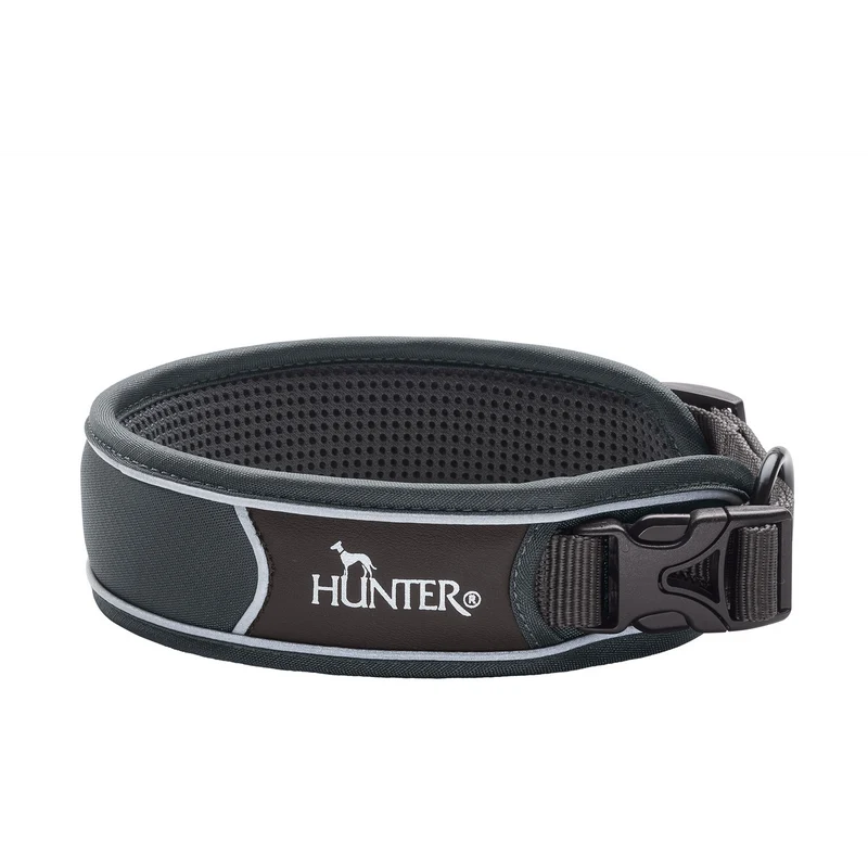 Hundehalsband "Divo" | grau/grau