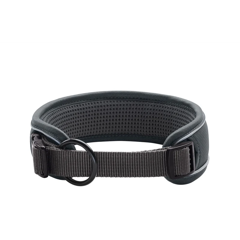 Hundehalsband "Divo" | grau/grau