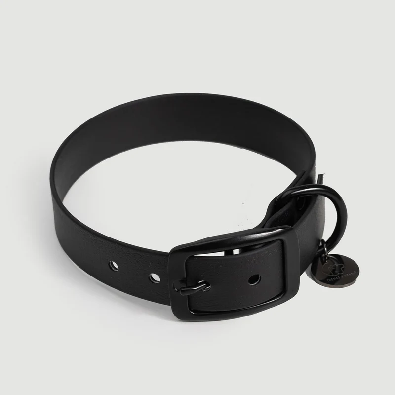 Biothane Hundehalsband | schwarz