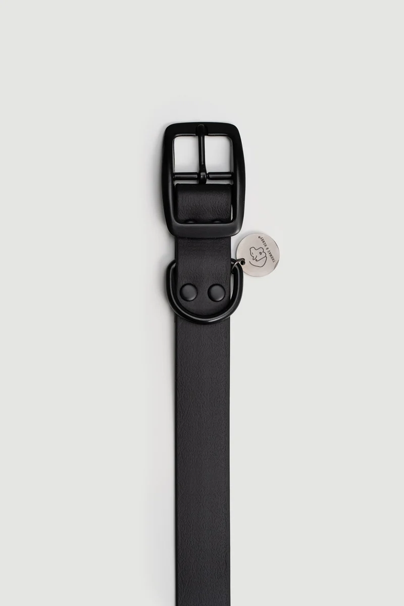 Biothane Hundehalsband | schwarz