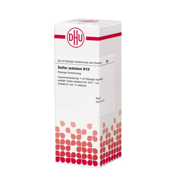 Sulfur jodatum D12 DHU Dilution, 20 ml Lösung