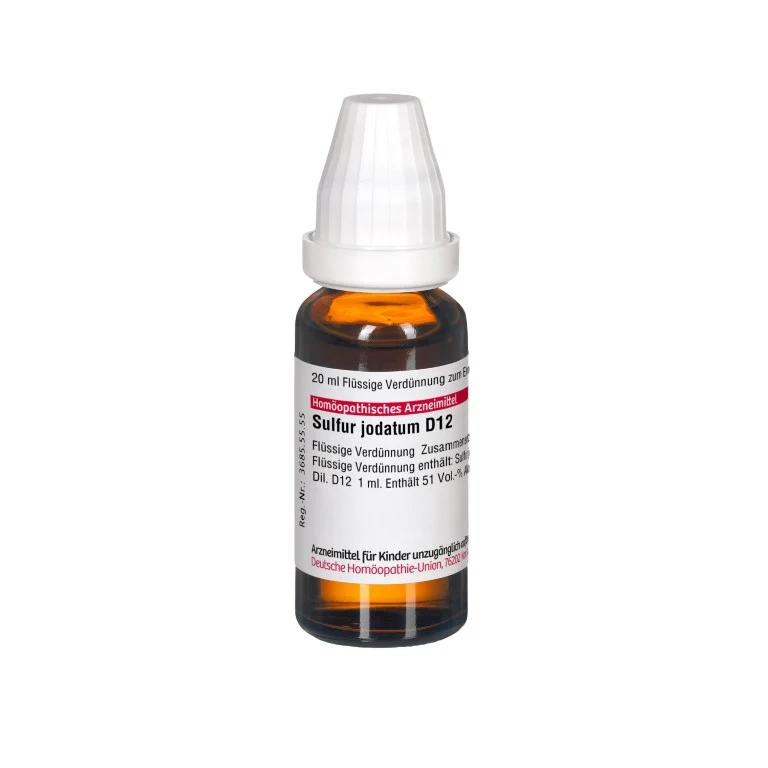 Sulfur jodatum D12 DHU Dilution, 20 ml Lösung