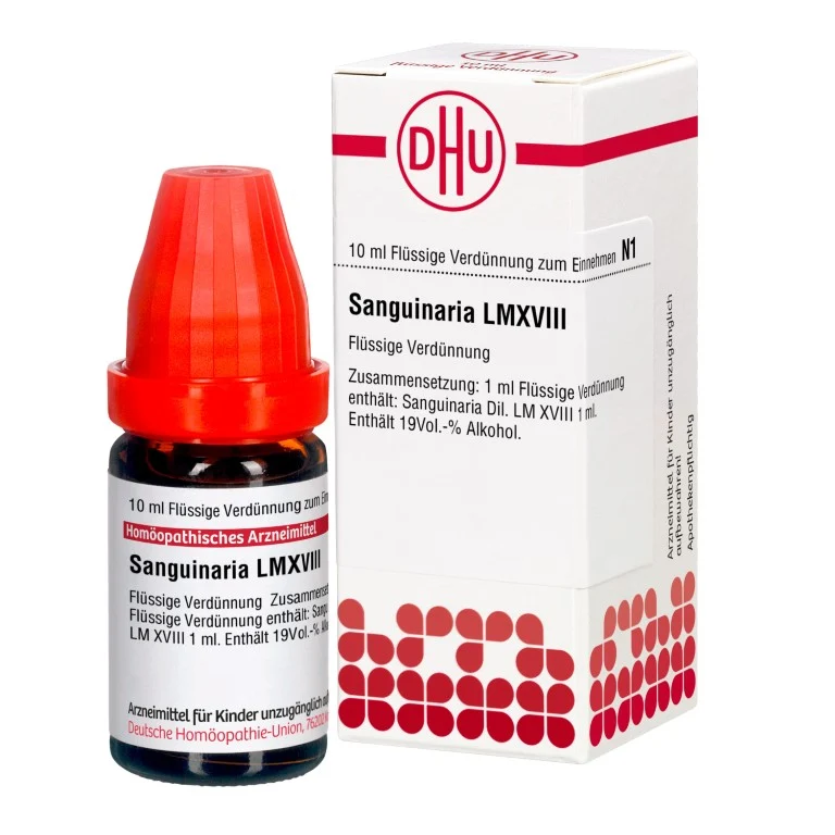 Sanguinaria LM XVIII DHU Dilution, 10 ml Lösung