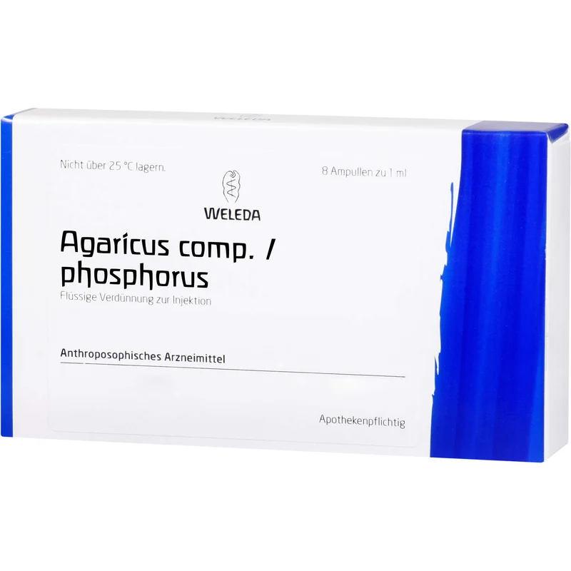 Agaricus comp./Phosphorus Weleda Ampullen, 8X1 ml AMP