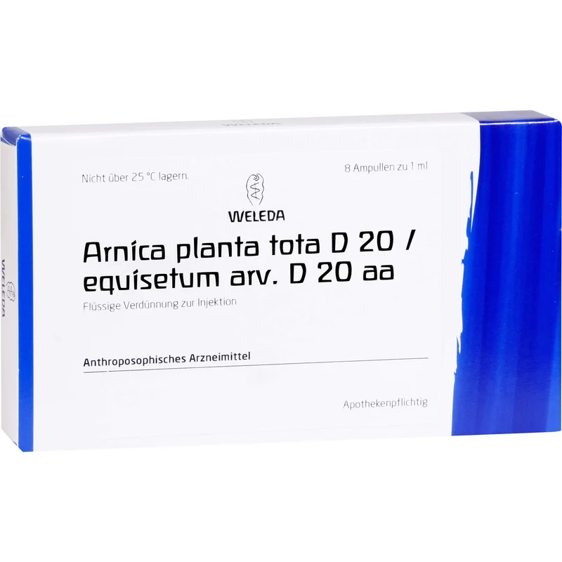 Arnica planta tota D20/Equisetum arv. D20 Weleda Amp., 8X1 ml AMP