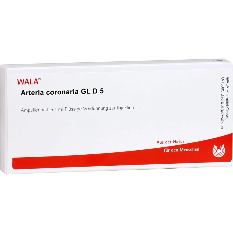 Arteria coronaria Gl D5 Wala Ampullen, 10X1 ml AMP