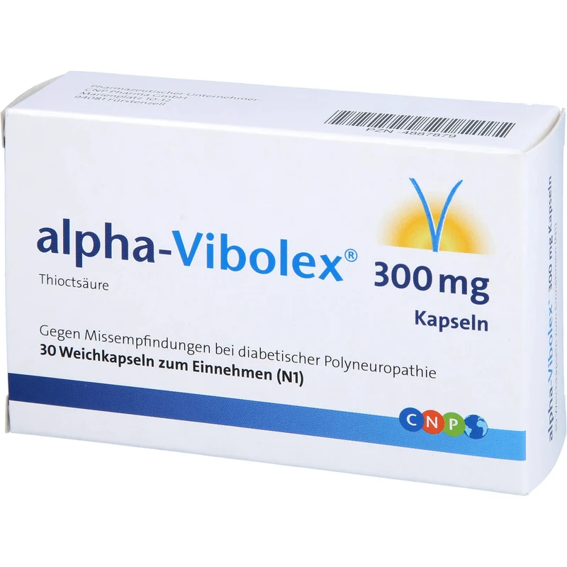 alpha-Vibolex 300 mg Kapseln, Weichkapseln, 30 St WKA