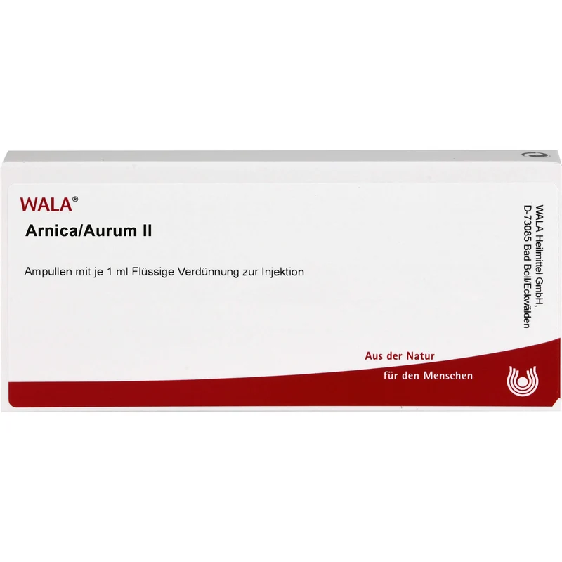 Arnica/Aurum II Wala Ampullen, 10X1 ml AMP
