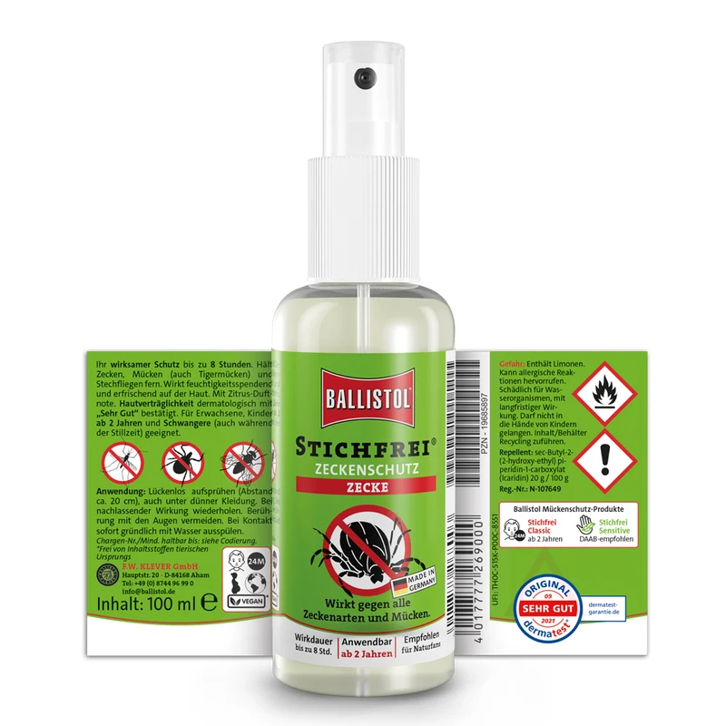 Stichfrei Zeckenschutz Pumpspray, 100 ml Spray