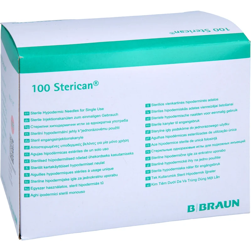 Sterican Einmalkanüle 18G 1,20 x 40 mm Kurzschliff, 100 St. Kanülen