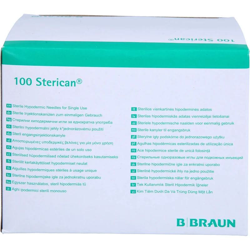 Sterican Einmalkanüle 22G 0,70 x 30 mm, 100 St. Kanülen