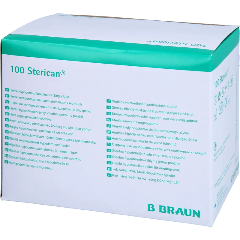 Sterican Einmalkanüle 22G 0,70 x 30 mm, 100 St. Kanülen