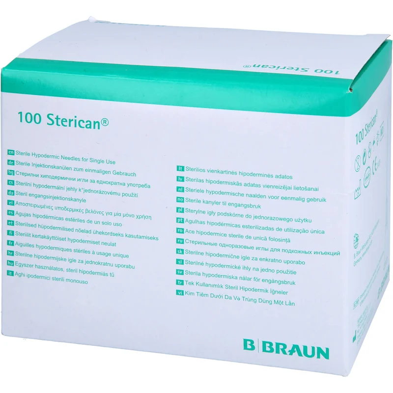 Sterican Einmalkanüle 25G 0,50 x 16 mm, 100 St. Kanülen