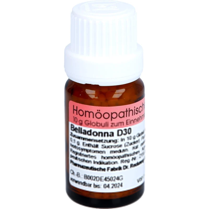 Belladonna D30 Reckeweg Glob., 10 g GLO