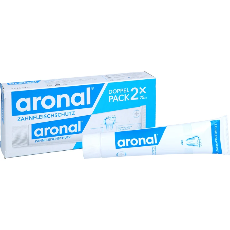aronal Zahnpasta Doppelpack, 2X75 ml ZPA