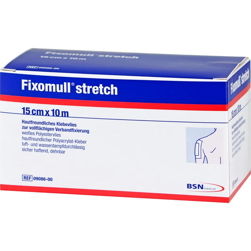 Fixomull stretch 10 m x 15 cm hautfreundliches Klebevlies, 1 St. Pflaster