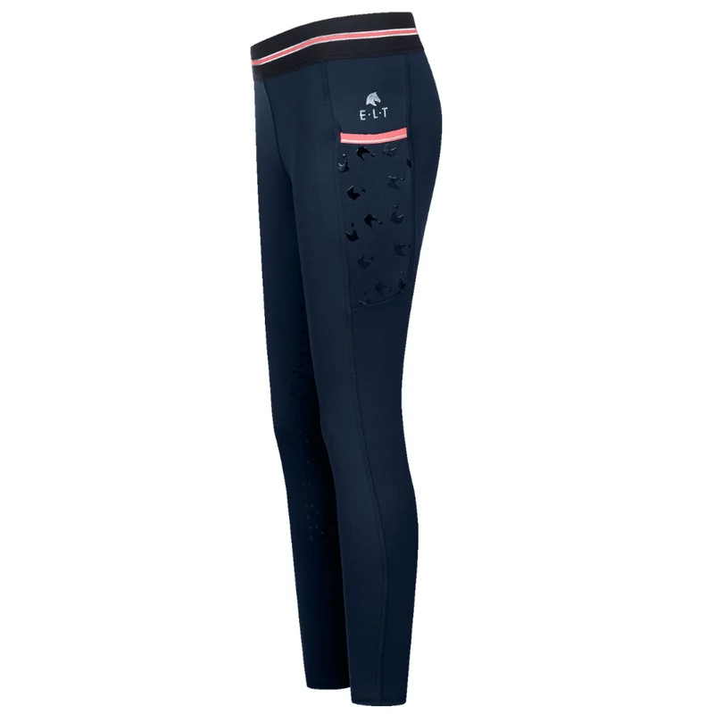 Leggings da equitazione termici Lucky Leni, bambina