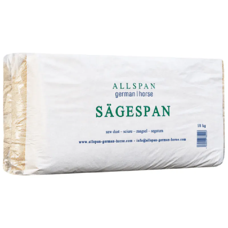 Allspan German Horse Segatura 18kg – Lettiera Igienica per Trasporto Animali, Bovini & Suini